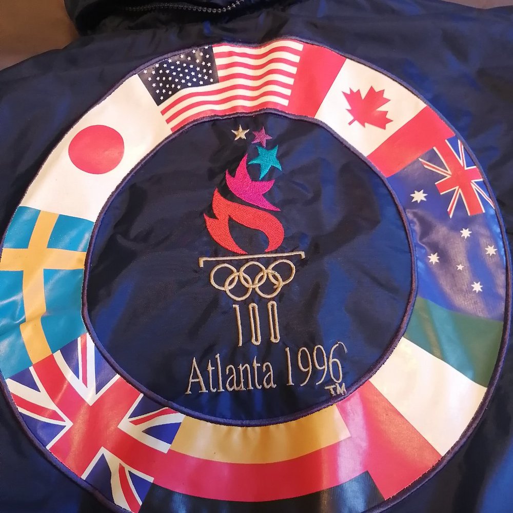 Vintage 1996 Atlanta Olympics Windbreaker